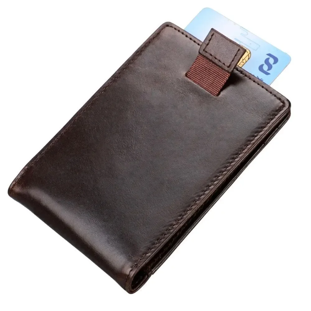Mens Slim Wallet with Money Clip RFID Blocking Bifold Credit Card Holder Case US